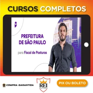 Pacote - Prefeitura de São Paulo (Fiscal de Posturas) Pacotaço - Pacote Passo Estr - Estratégia Concursos