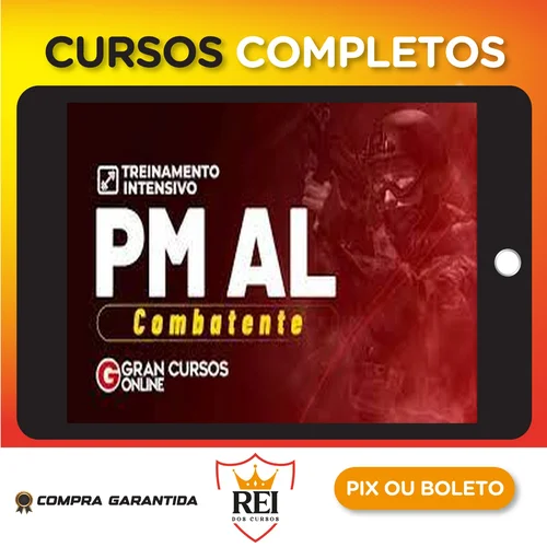PM AL: Oficial Combatente - Gran Cursos Online