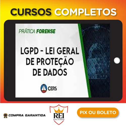 Curso de LGPD para Advogados - CERS