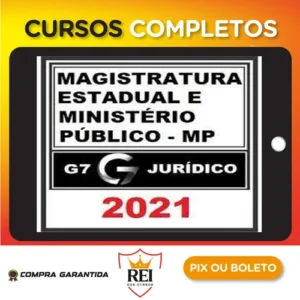 Curso Magistratura e Ministério Público Estadual - G7 Jurídico