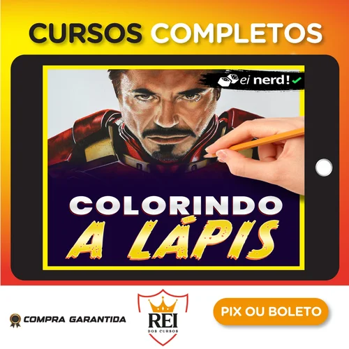 Colorindo a Lapis - Ei Nerd