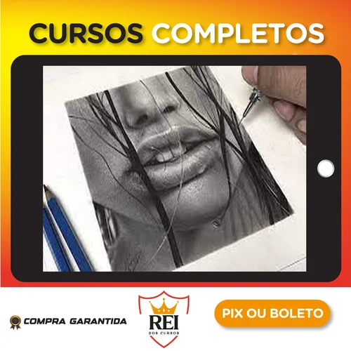 Desenho Realista com Lápis de Cor - Cleison Magalhães