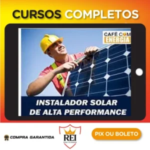 Instalador Solar - Cafécomenergia