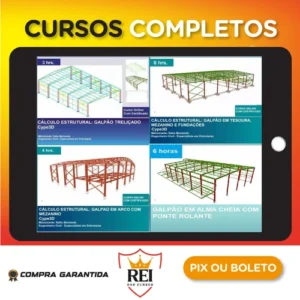 Curso Calculo e Otimização de Coberturas Metálicas - Ítallo Bernardo