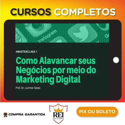 Como Alavancar seus Negócios por meio do Marketing Digital - Lucimar Sasso