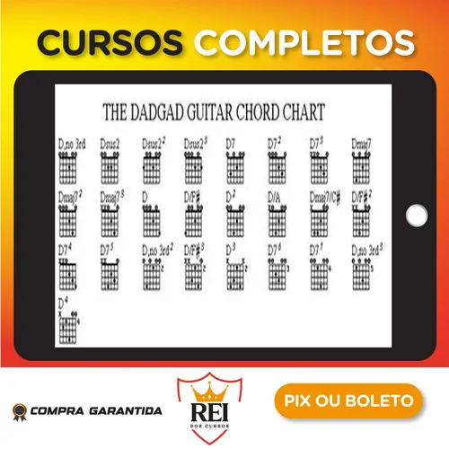 The DADGAD Guitar Chord Chart - Han Speek