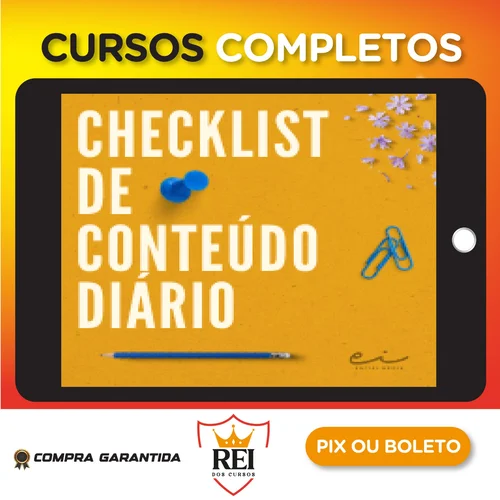 Checklist de Conteúdo Diário - Ei Social Media
