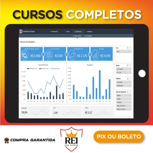 Relatórios para Tráfego Pago e Gestão - Thaís Ferreira