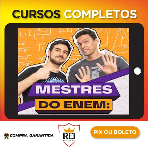 Mestres do Enem: Dominando a Matemática - Umberto Mannarino e Frederico